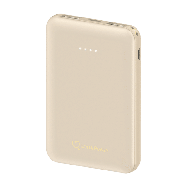 Lotta Power Zusatzakku Powerbank Gold 5000mAh 1 Stück