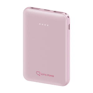 Lotta Power Zusatzakku Powerbank Rose 5000mAh 1 Stück