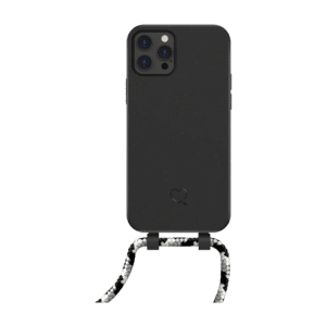 Lotta Power SoftCase Handy-Kette Organic Black iPhone 12/12 Pro 1 Stück