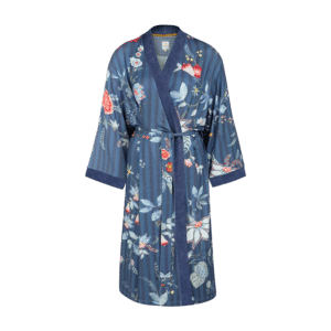 Pip Studio Naomi Kimono Flower Festival Big Dark Blue 1 Stück
