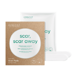 Apricot Scar Pads Aloe Vera "scar scar away" 15 x verwendbar 2 Stück