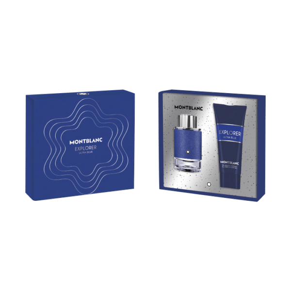 Montblanc Explorer Ultra Blue Set 2-teilig X23 2 Artikel im Set