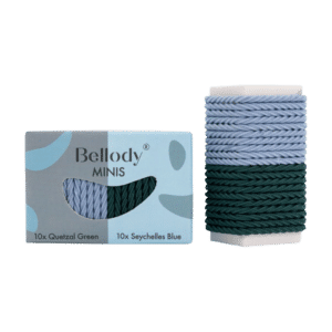 Bellody Mini Haargummis Grün/Blau 20 Stück