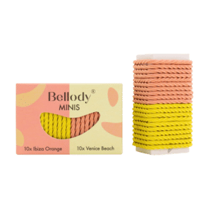 Bellody Mini Haargummis Orange/Gelb 20 Stück